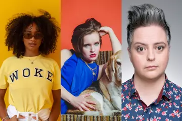 L-R: Aurelia St Clair, Alice Tovey, Geraldine Hickey.