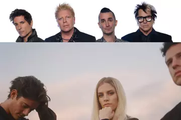 The Offspring (pic by Daveed Benito) and London Grammar (pic by Alex Waespi)