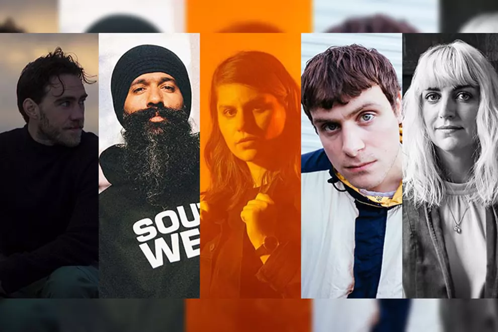 L-R: Matt Corby, L-FRESH The LION, Alex Lahey, DMA'S Johnny Took, Sally Seltmann