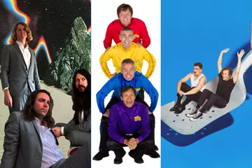 L-R: DZ Deathrays, Wiggles, Polish Club