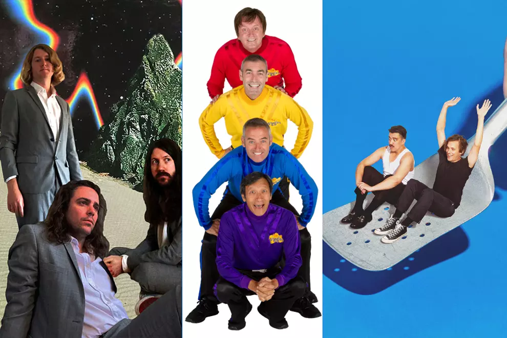 L-R: DZ Deathrays, Wiggles, Polish Club