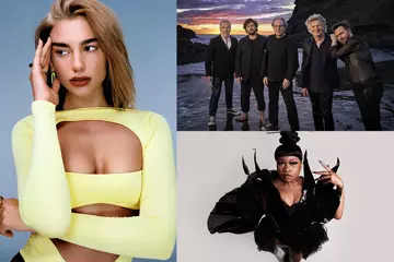 Dua Lipa, Crowded House, Sampa The Great (pic by Travys Owens)