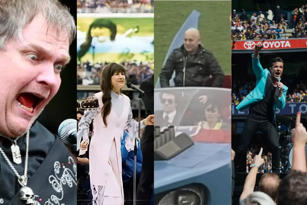 Meat Loaf, The Seekers, Angry Anderson, The Killers