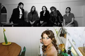 Full Flower Moon Band (pic by James Caswell) and Baby Cool (pic by Capucine Merlant-Pilonchery)