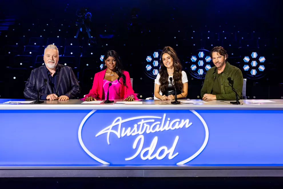 Kyle Sandilands, Marcia Hines, Amy Shark & Harry Connick Jr. on 'Australian Idol'