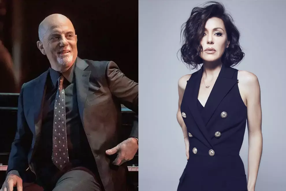Billy Joel (pic by Myrna Suarez) & Tina Arena