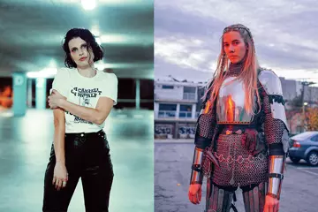 Imogen Clark (credit Jess Gleeson) and Woodes