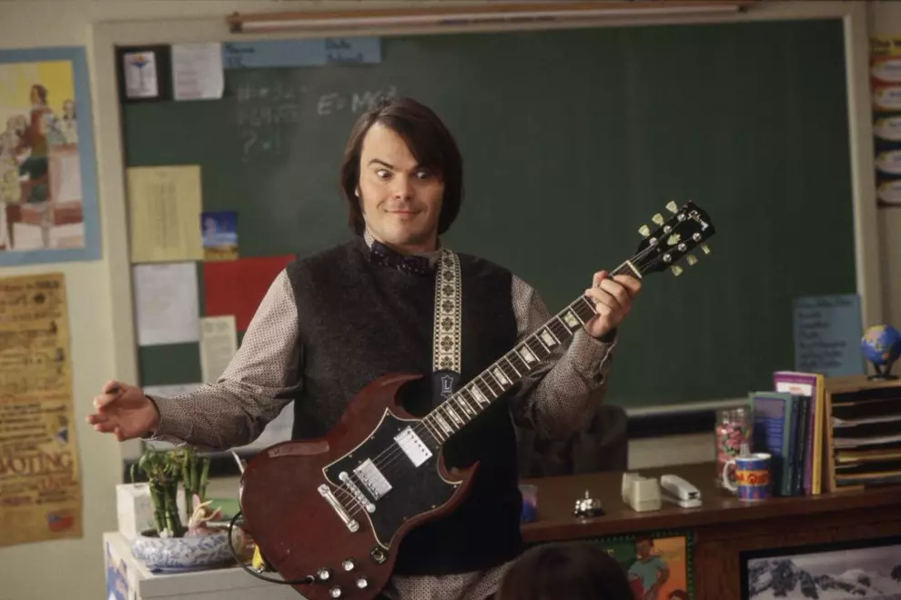 Jack Black in 'School Of Rock'