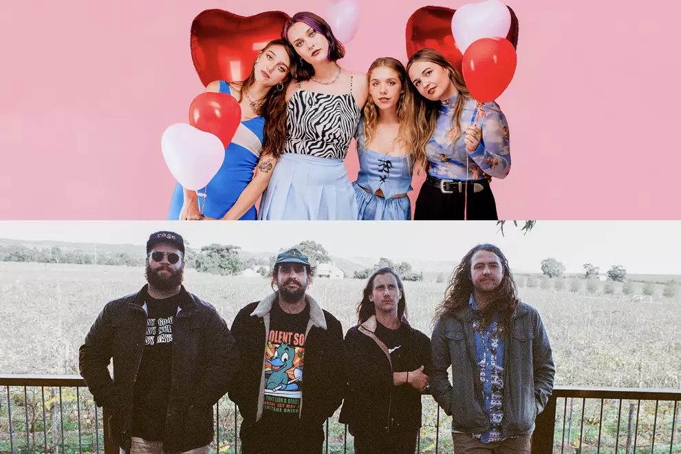 Teen Jesus & The Jean Teasers (pic by Ruby Boland) and Beddy Rays (pic by Luke McKenna)