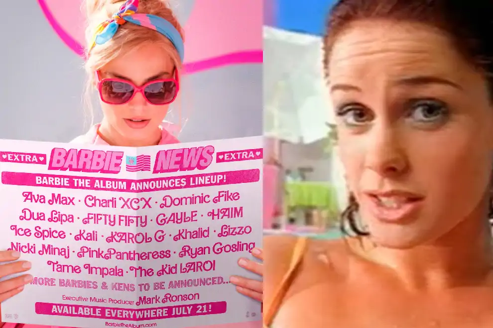 Photo of the Barbie soundtrack & Aqua