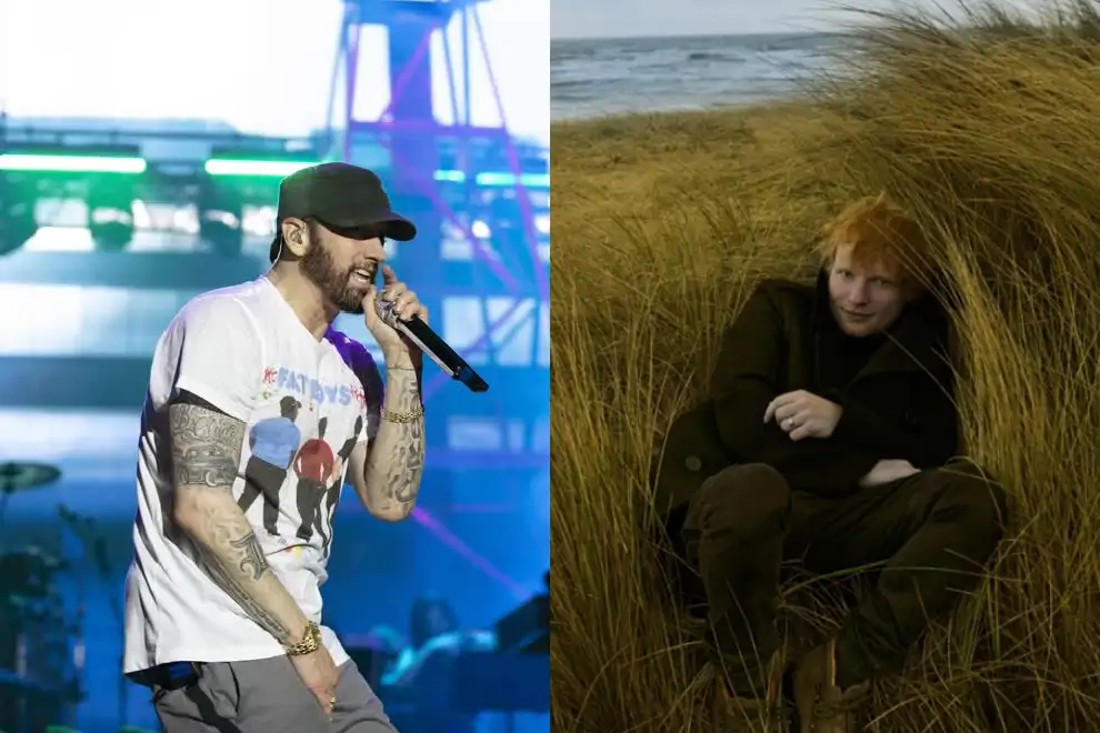 Photo of Eminem & Ed Sheeran
