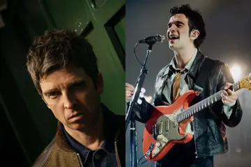 Photo of Noel Gallagher & Matty Healy