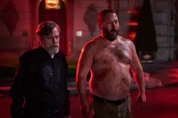 Mark Hamill and Bert Kreischer in 'The Machine'