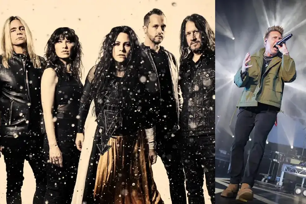 Photo of Evanescence & Jacoby Shaddix