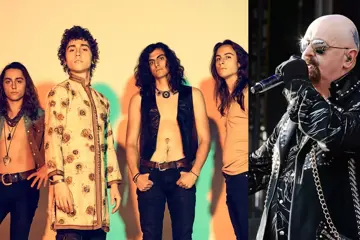 Greta Van Fleet & Rob Halford @ Soundwave 2015