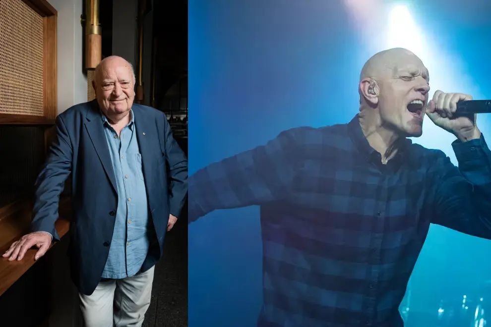 Michael Chugg & Peter Garrett