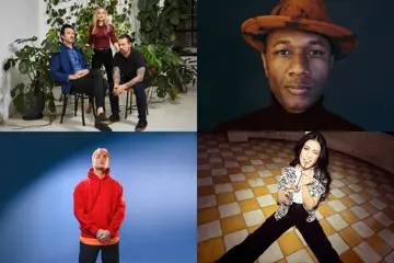 L, R: Something For Kate, Aloe Blacc, Illy, WILSN