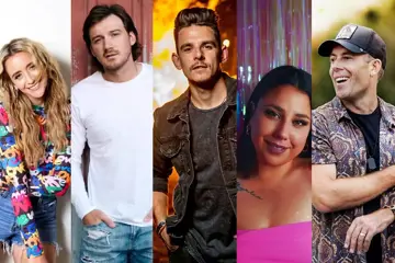 L, R: Kaylee Bell, Morgan Wallen, James Johnston, Loren Ryan and Casey Barnes