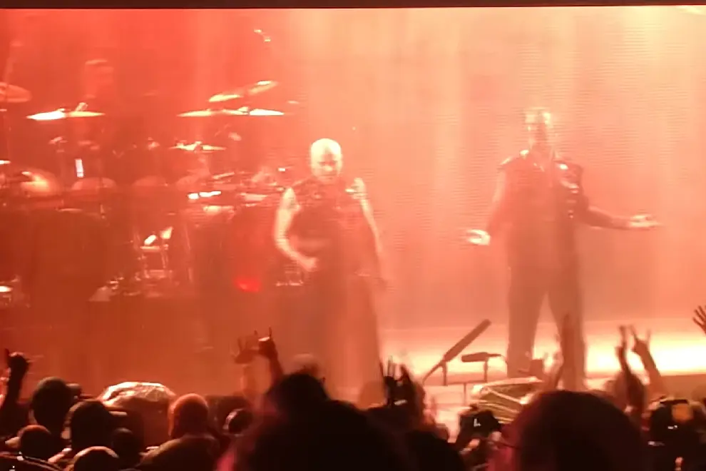 Disturbed caught in the sprinkler system