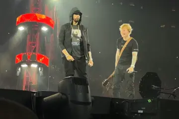 Ed Sheeran & Eminem in Detroit