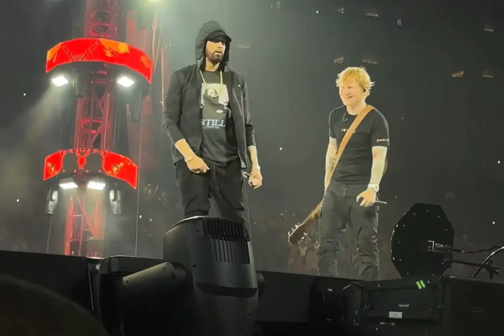 Ed Sheeran & Eminem in Detroit