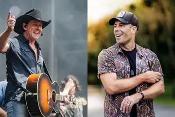 Lee Kernaghan & Casey Barnes