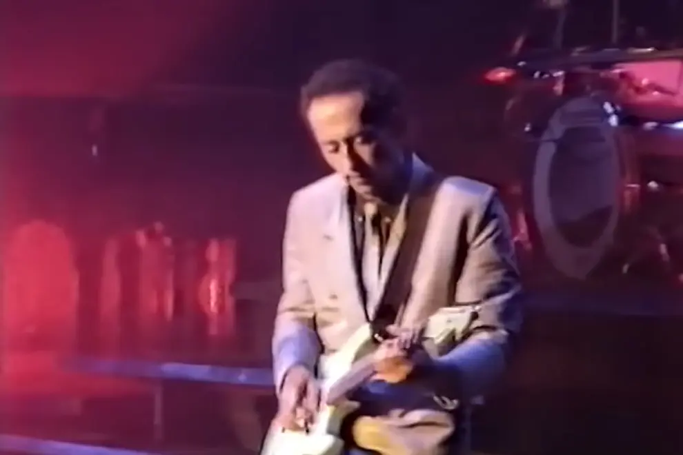 Jack Sonni with Dire Straits in Sydney (1986)