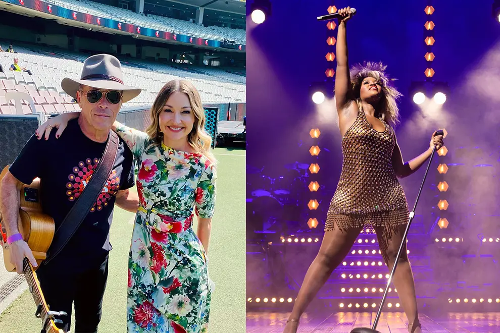 Mark Seymour with Kate Miller-Heidke and ‘TINA - The Tina Turner Musical’