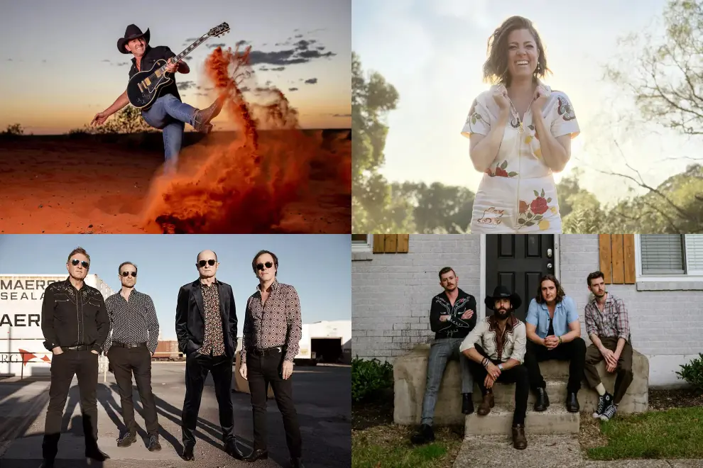 Lee Kernaghan, Amber Lawrence, Hoodoo Gurus & Kingswood