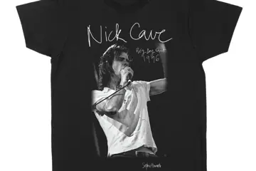 Sophie Howarth's Ausmusic T-Shirt Day Nick Cave shirt