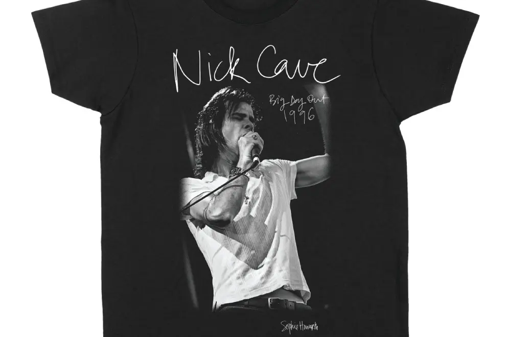 Sophie Howarth's Ausmusic T-Shirt Day Nick Cave shirt