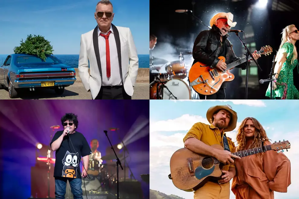 Jimmy Barnes, The Black Sorrows, Richard Clapton, Brooke McClymont & Adam Eckersley