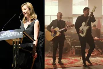 Amanda Brown @ the 2009 Screen Music Awards, Paul Kelly & Dan Sultan