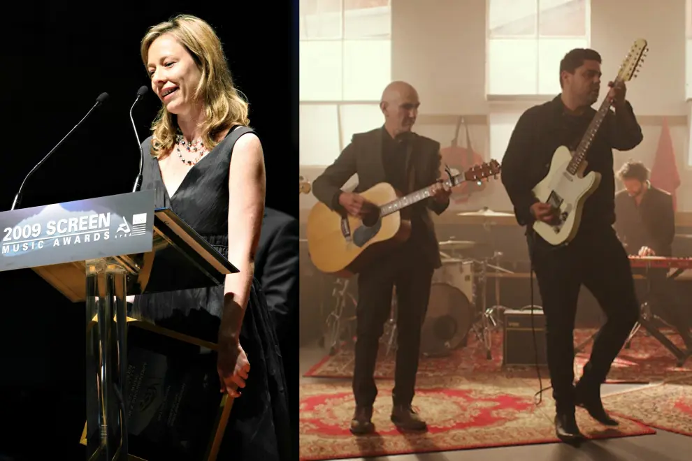 Amanda Brown @ the 2009 Screen Music Awards, Paul Kelly & Dan Sultan