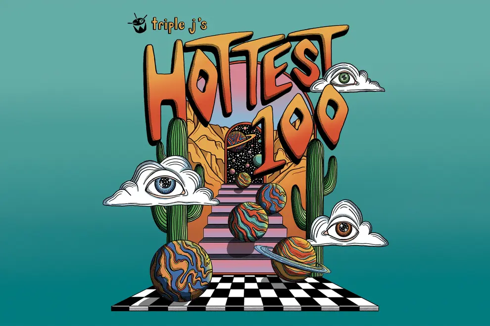 Triple J's Hottest 100 of 2023 logo