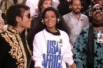 'We Are The World' music video