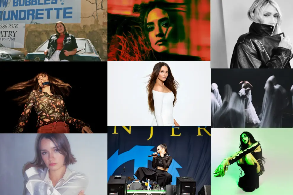 Alice Ivy, Tia Gostelow, Kim Gordon, Cass Hopetoun, Ricki-Lee, Elsy Wameyo, Eves Karydas, Jinjer, Maggie Lindemann