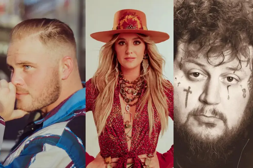 Zach Bryan, Lainey Wilson, Jelly Roll