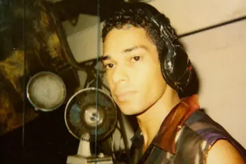 Guy Uppiah at Razor in 1988