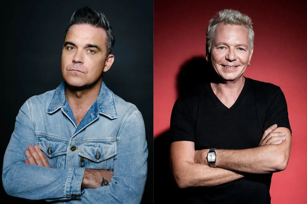 Robbie Williams / Iva Davies of Icehouse