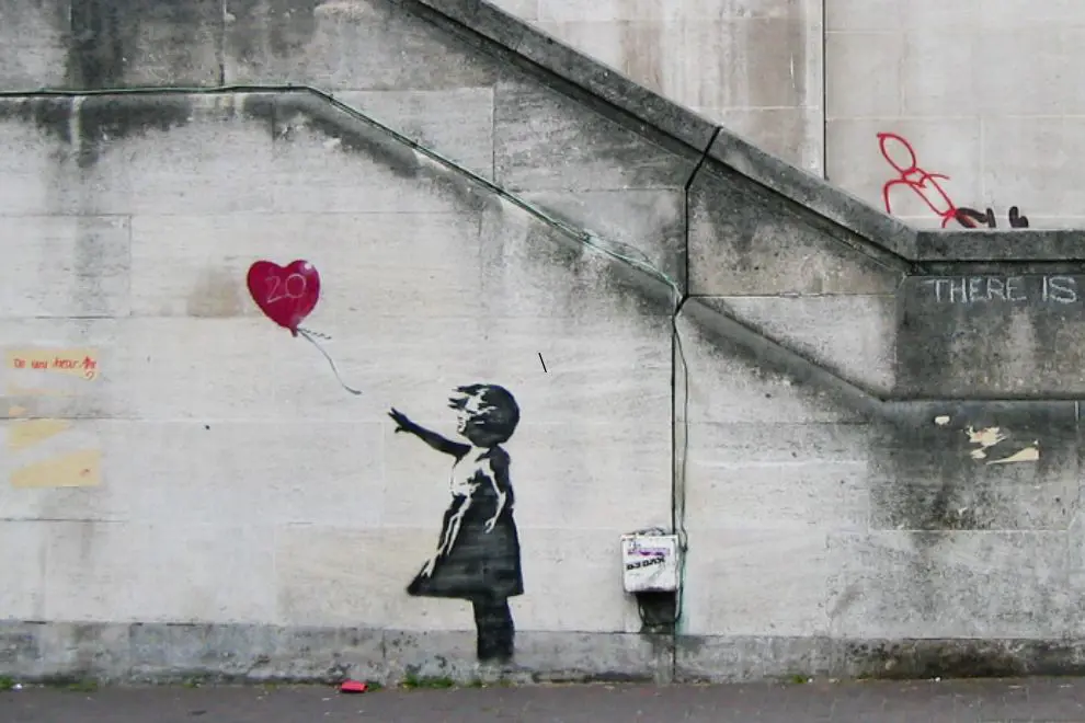 Banksy's Girl With Balloon