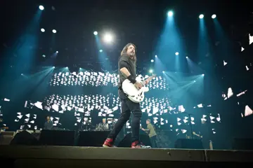 Foo Fighters on stage
