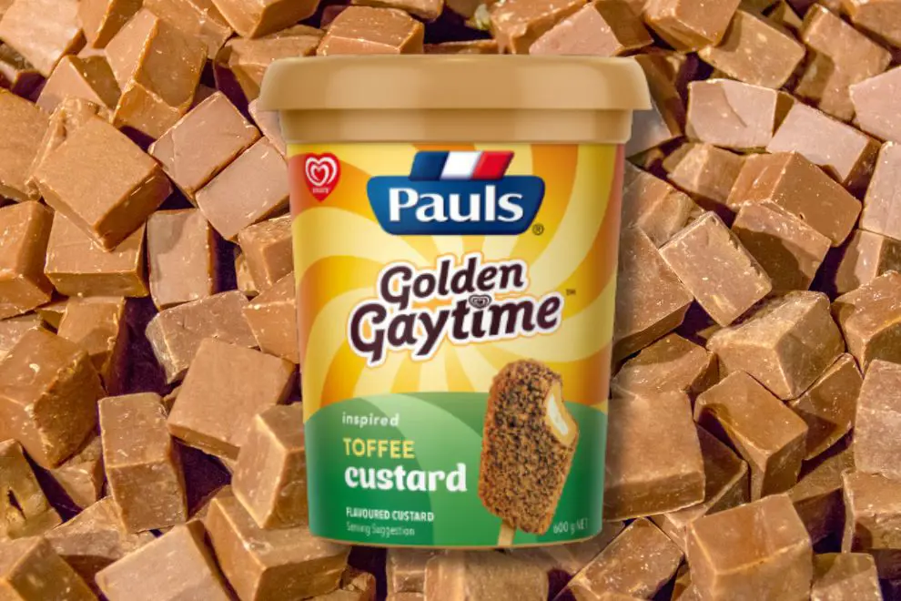 Pauls Golden Gaytime Inspired Toffee Custard