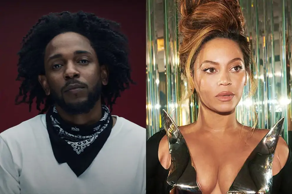 Kendrick Lamar and Beyoncé