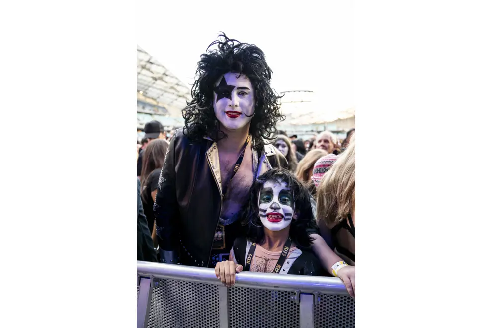 KISS' crowd in Sydney