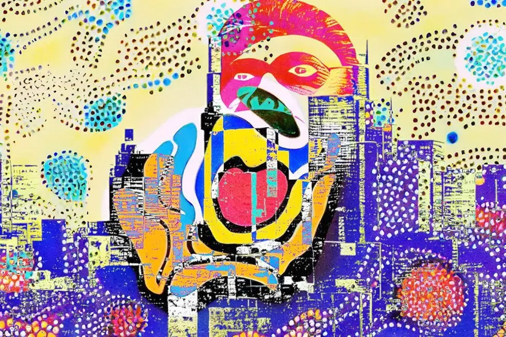 Photo of Mantra Of The Cosmos' debut single 'Gorilla Guerilla'