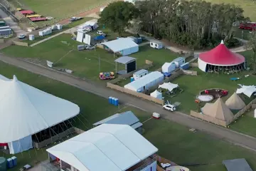 Splendour In The Grass on-site pic