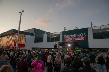 The Bunnings Rave, held in the Preston store carpark.