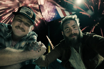 Morgan Wallen and Post Malone in the 'I Had Some Help' video