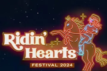 Ridin' Hearts festival 2024 poster